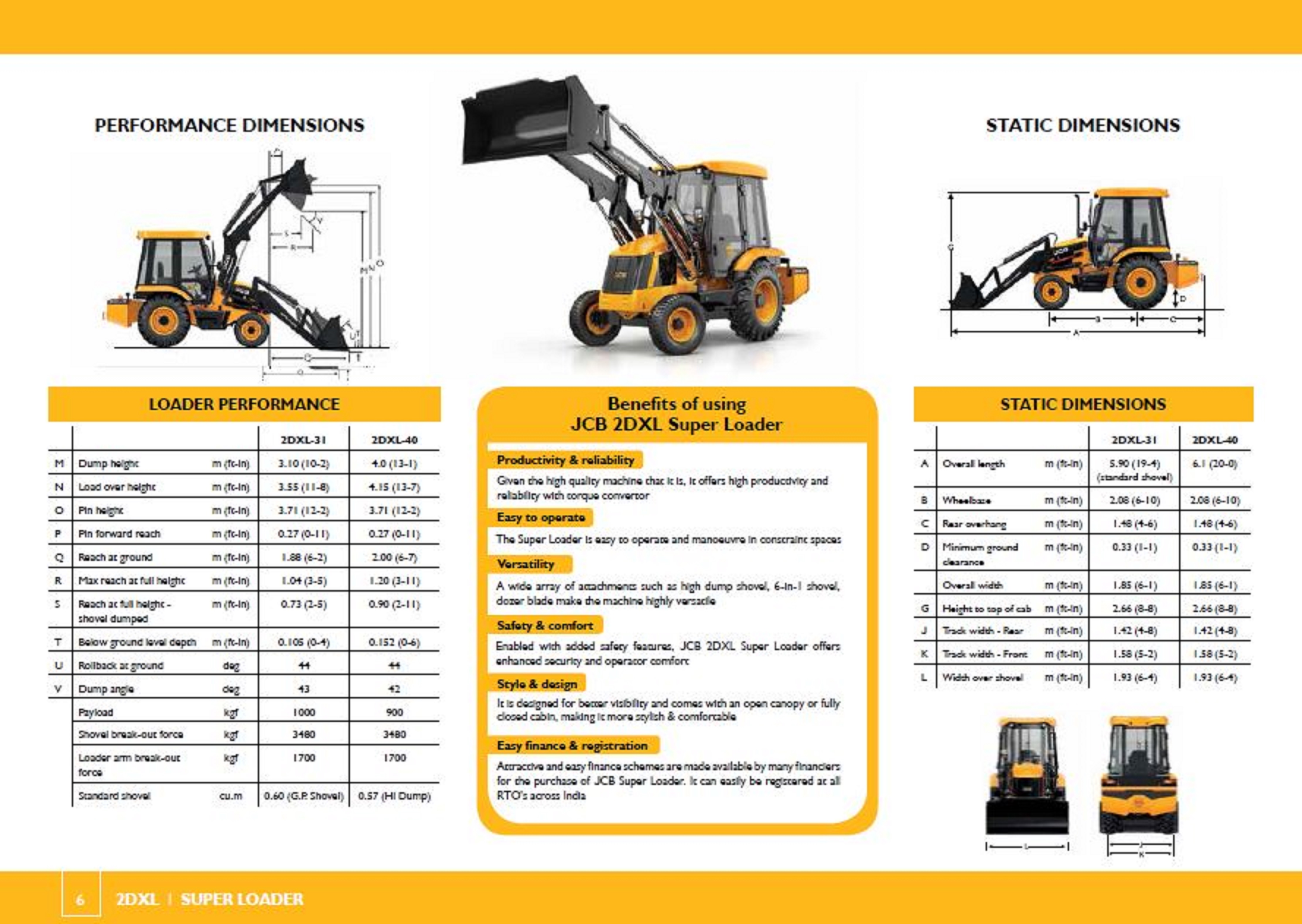 JCB 2DXL Super Loader